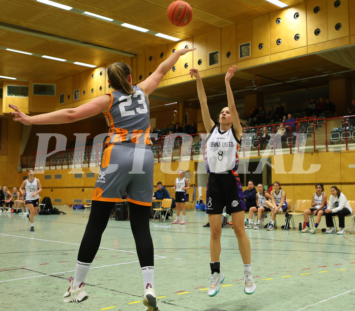 Basketball Damen Superliga 2022/23, Grunddurchgang 8.Runde Vienna United vs. BK Duchess


