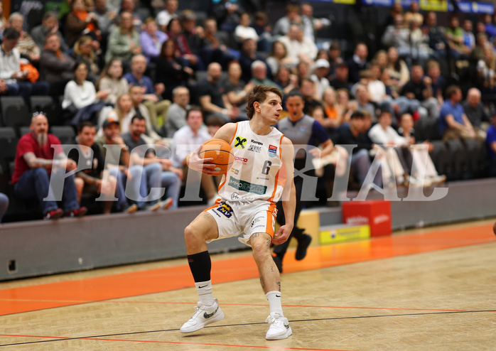 Basketball Superliga 2024/25, 9.Plazierungsrunde Klosterneuburg Dukes vs. Oberwart Gunners