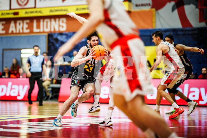 Basketball, Basketball Austria CUP 2023/24, Finale, Traiskirchen Lions, Flyers Wels, 