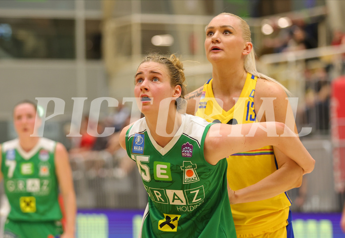 Basketball Damen Superliga 2023/24, Finale Spiel 3 SKN St. Pölten vs. UBI Graz
Basketball Damen Superliga 2023/24, Finale Spiel 3 SKN St. Pölten vs. UBI Graz