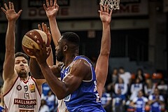 Basketball, ABL 2018/19, Playoff VF Spiel 3, Oberwart Gunners, BC Vienna, Christopher Tawiah (14)