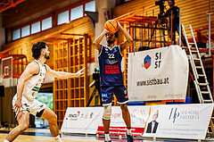 Basketball, win2day Basketball Superliga 2024/25, Grunddurchgang Runde 2, BBC Nord Dragonz, Klosterneuburg Dukes, Jalen Green (22)