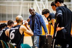 Basketball, Basketball Zweite Liga 2024/25, Grunddurchgang 11.Runde, Vienna Timberwolves, Mattersburg Rocks, James WILLIAMS (Headcoach)