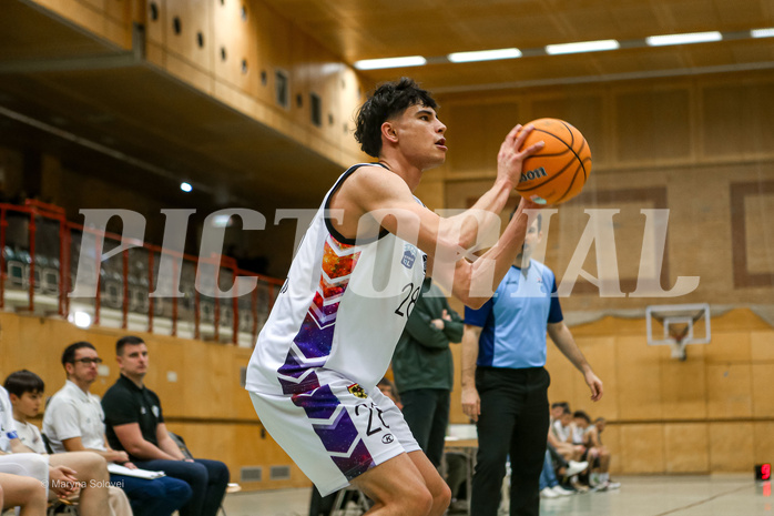 Basketball Zweite Liga 2024/25, Grunddurchgang 14.Runde Vienna United vs. Future Team Steiermark


