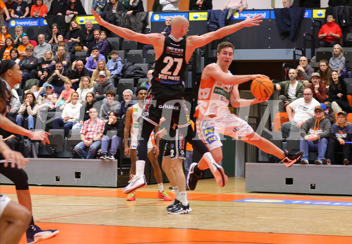 Basketball Superliga 2023/24, Grunddurchgang 17.Runde Klosterneuburg Dukes vs. Flyers Wels


