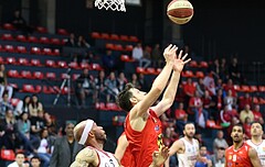 Basketball ABL 2016/17, Playoff VF Spiel 1 BC Vienna vs. WBC Wels



