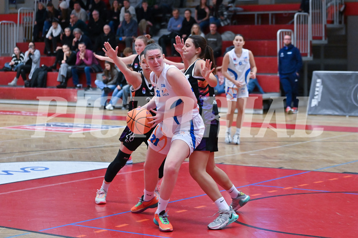 Basketball Superliga 2024/25, Grunddurchgang 9.Runde, DBB Wels vs Vienna United,

