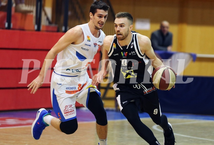 Basketball ABL 2018/19, Grunddurchgang 13.Runde Kapfenberg Bulls vs. Flyers Wels


