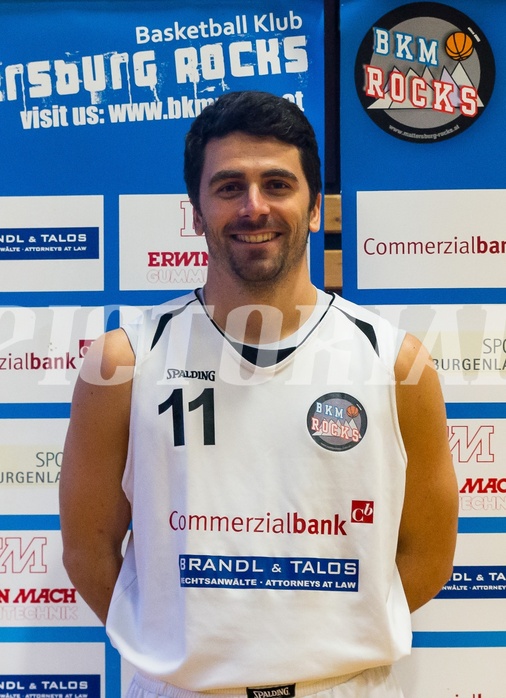 Basketball 2.Bundesliga: BK Mattersburg Rocks - Spielerportrait Bild zeigt: Stefan ULREICH (11)