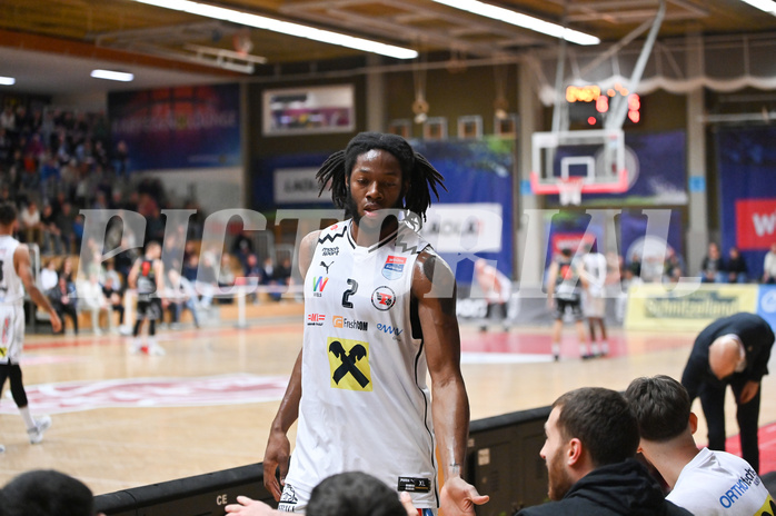 Basketball, Superliga 2024/25, Grunddurchgang 9.Runde, Flyers Wels vs. Fürstenfeld Panthers,