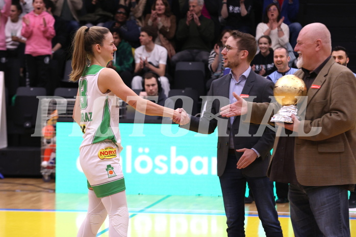 05.04.2025, Graz, Raiffeisen Sportpark, Basketball Damen Superliga 2024/25, Finale Spiel 1, UBI Graz vs. Klosterneuburg Duchess,  