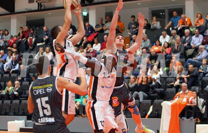 Basketball ABL 2015/16 Grunddurchgang 8.Runde BK Dukes Klosterneuburg vs. Güssing Knights