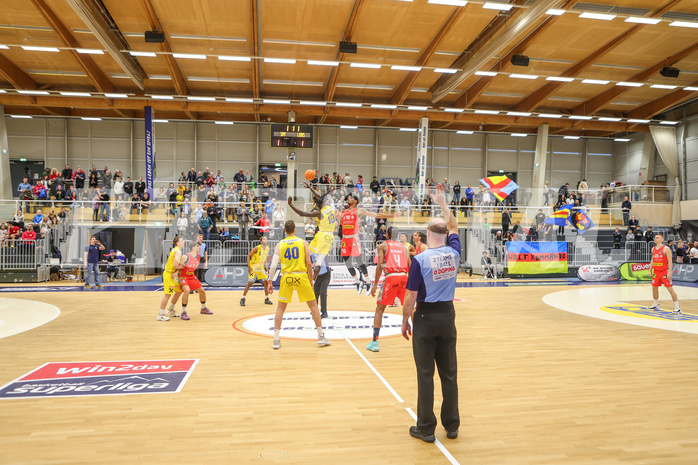 Basketball Superliga 2023/24, Grunddurchgang 19.Runde SKN St. Pölten vs. Traiskirchen Lions


