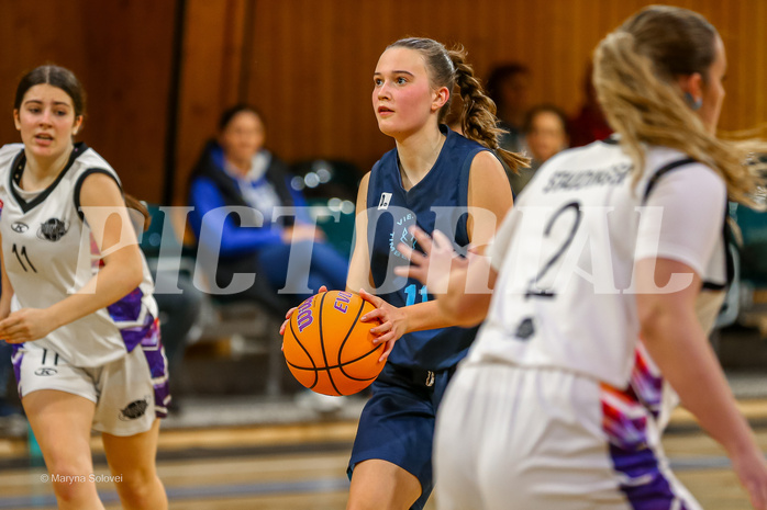01.12.2024 Österreichischer Basketballverband 2024/25, SLWU19, Vienna United vs. Vienna Timberwolves