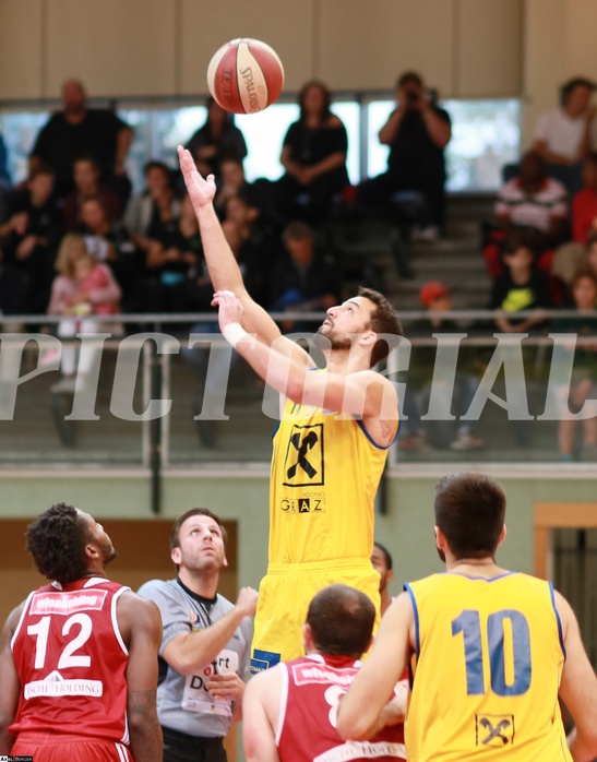 Basketball ABL 2016/17 Grunddurchgang 2.Runde UBSC Graz vs. BC Vienna
