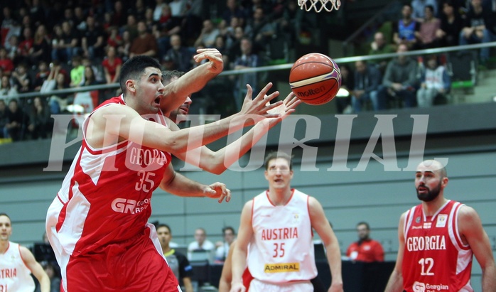Basketball FIBA Basketball World Cup 2019 European Qualifiers,  First Round Austria vs. Georgia


