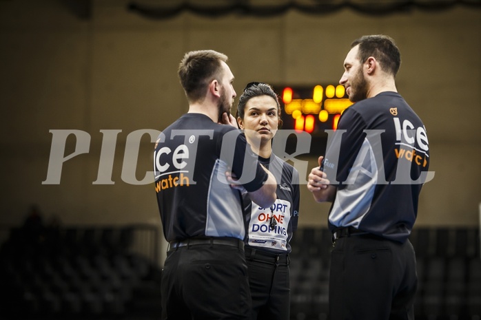 Basketball, ABL 2018/19, Grunddurchgang 18.Runde, UBSC Graz, Oberwart Gunners, Referees