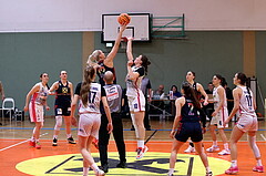 20.03.2024, Graz, Unionhalle A, Basketball Damen Superliga 2023/24, Semifinale, UBSC-DBBC Graz - SKN St. Pölten Frauen,  