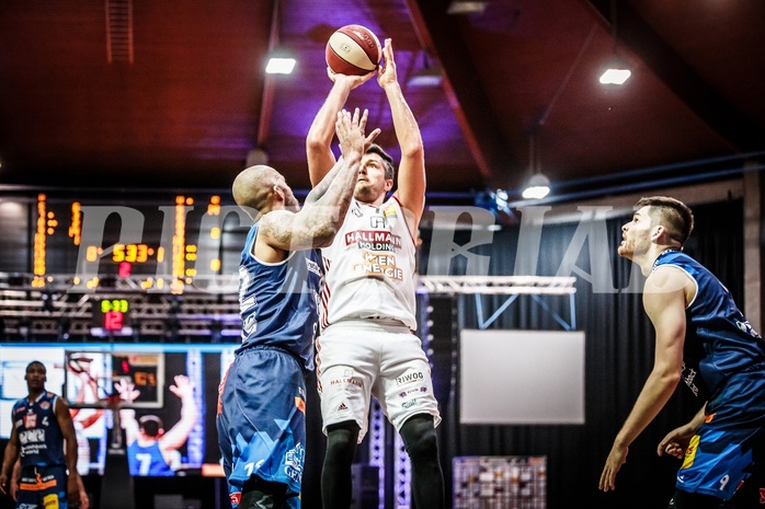 Basketball, ABL 2017/18, Playoff HF Spiel 3, BC Vienna, Kapfenberg Bulls, Stjepan Stazic (7)