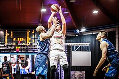 Basketball, ABL 2017/18, Playoff HF Spiel 3, BC Vienna, Kapfenberg Bulls, Stjepan Stazic (7)