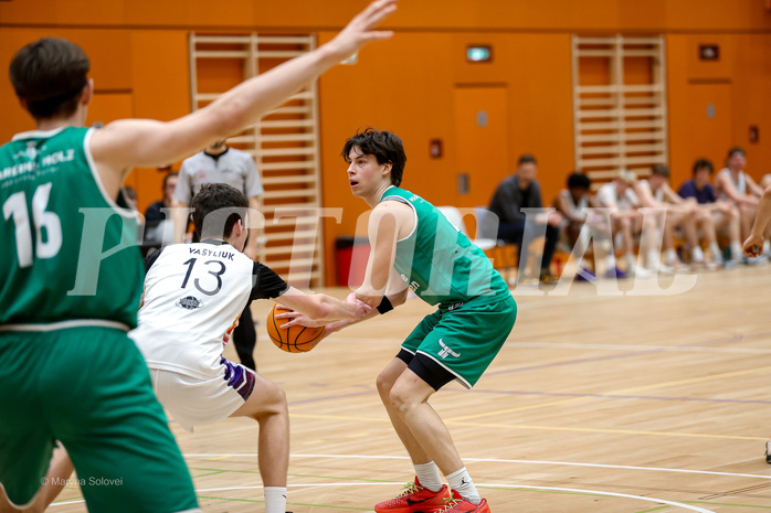 22.03.2025 Österreichischer Basketballverband 2024/25, SLMU19, Vienna United vs. Kapfenberg Bulls 