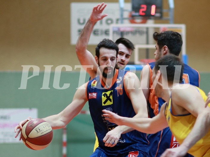 Basketball ABL 2016/17 Grunddurchgang 28.Runde UBSC Graz vs. F