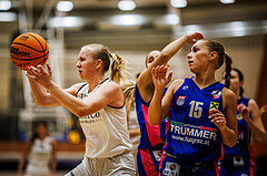 Basketball, Win2Day Basketball Damen Superliga 2023/24, Grunddurchgang 3.Runde, Basket Flames, UBSC Graz, Isabelle Fleischanderl (7)