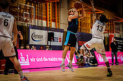 Basketball, win2day Basketball Superliga 2022/23, Grunddurchgang Runde 18, BBC Nord Dragonz, Vienna DC Timberwolves, Elias Wlasak (8)