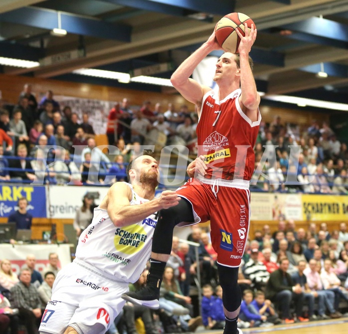 Basketball ABL 2018/19, Grunddurchgang 14.Runde Gmunden Swans vs. Traiskirchen Lions


