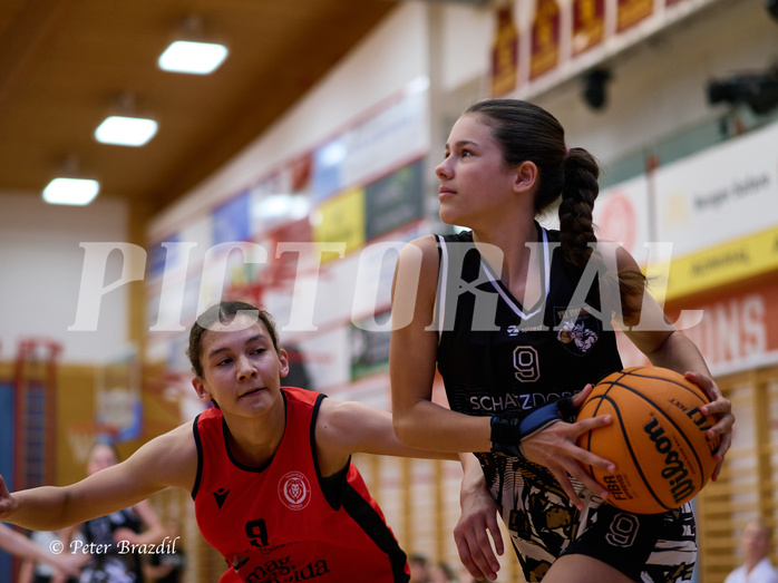 Basketball Superliga 2024/25, SLMU16 Traiskirchen Lionesses vs. VKL Vikings Kammer


