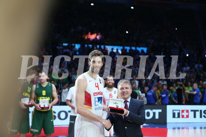 Eurobasket Gold Medal Game Team Spain vs. Team Lituania


