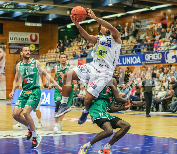 Basketball Superliga 2022/23, Grunddurchgang 15.Runde Gmunden Swans vs. Kapfenberg Bulls