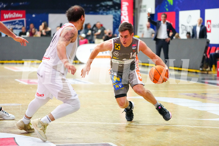 Win2day Basketball Superliga 2023/24, Grunddurchgang, 15. Runde, Kapfenberg vs. Klosterneuburg



