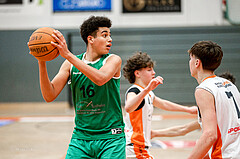 29.03.2025 Österreichischer Basketballverband 2024/25, SLMU16, Basket Dukes vs. KOS Celovec