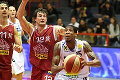 Basketball ABL 2015/16 Grunddurchgang 14.Runde Traiskirchen Lions vs. Gmunden Swans