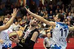 04.01.2018 Basletball ABL 2017/18 Grunddurchgang 16.Runde Kapfenberg Bulls vs Flyers Wels