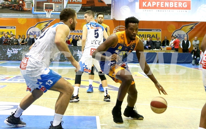 Basketball ABL 2017/18, Grunddurchgang 20.Runde Kapfenberg Bulls vs. Fürstenfeld Panthers


