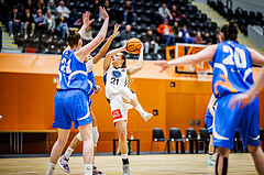 Basketball, Win2Day Basketball Damen Superliga 2023/24, Grunddurchgang 10.Runde, Vienna Timberwolves, DBB LZ OÖ, Petra Pammer (21)