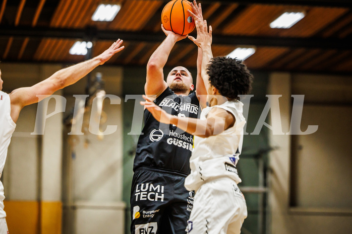 Basketball, Basketball Zweite Liga 2024/25, Grunddurchgang 13.Runde, Mattersburg Rocks, Güssing Blackbirds, Mate Horvath (18)