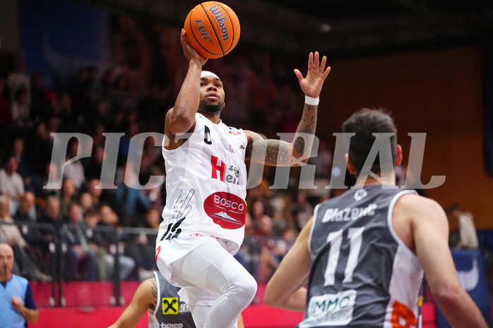 Win2day Basketball Superliga 2024/25, Grunddurchgang, 16. Runde, Kapfenberg vs. Klosterneuburg