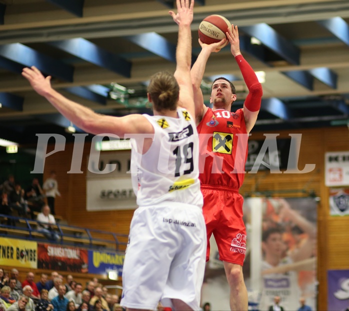 Basketball ABL 2015/16 Grunddurchgang 26.Runde Gmunden Swans vs. WBC Wels



