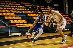 Basketball, bet-at-home Basketball Superliga 2020/21, Grunddurchgang 7. Runde, BC Vienna, Oberwart Gunners, Nigel Pruitt (11)