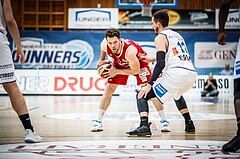 Basketball, ABL 2018/19, Playoff VF Spiel 1, Oberwart Gunners, BC Vienna, Paul Radakovics (9)