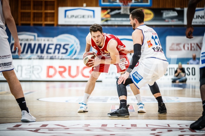 Basketball, ABL 2018/19, Playoff VF Spiel 1, Oberwart Gunners, BC Vienna, Paul Radakovics (9)