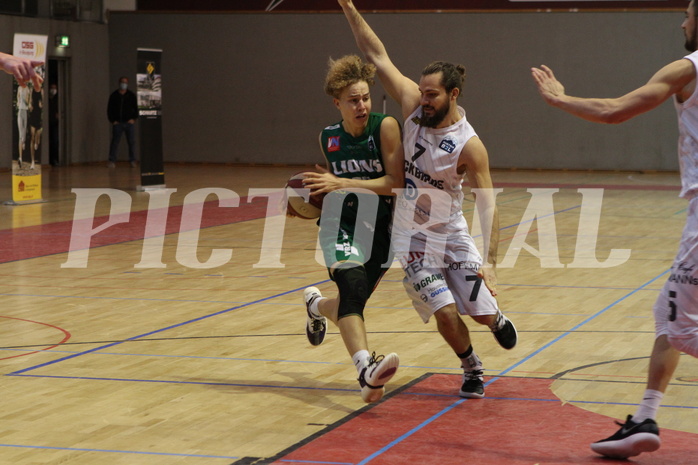 Basketball 2.Bundesliga 2020/21 Grunddurchgang 15.Runde  Jennersdorf Blackbirds vs Dornbirn Lions