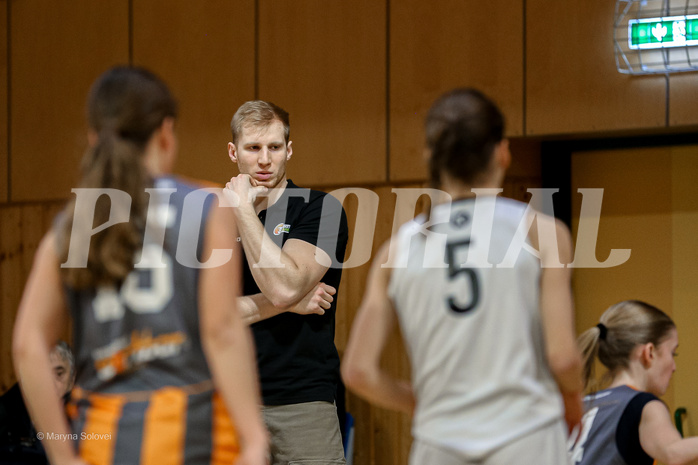 22.02.2025 Österreichischer Basketballverband 2024/25, SLWU14 Basket Flames UNION vs Basket Duchess