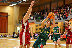 Basketball Zweite Liga 2023/24, Playoff Viertelfinale Spiel 1 Mistelbach Mustangs vs. Dornbirn Lions


