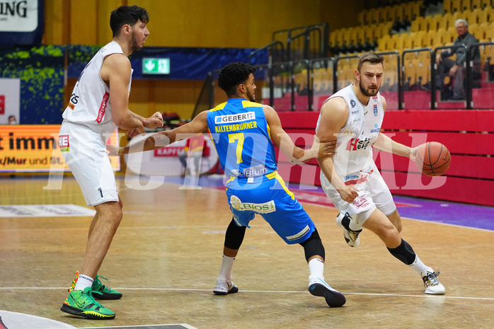 Basketball Superliga 2021/22, 3. Platzierungsrunde, Kapfenberg vs. St.Poelten


