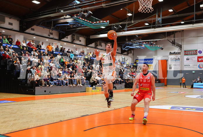Basketball Superliga 2024/25, 6.Plazierungsrunde Klosterneuburg Dukes vs. TRaiskirchen Lions