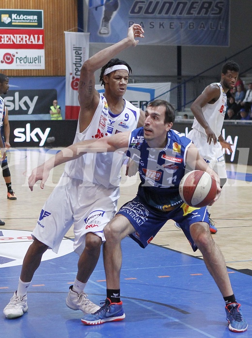 Basketball ABL 2015/16 Grunddurchgang 19.Runde  Oberwart Gunners vs  Kapfenberg Bulls